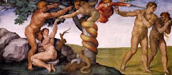 O Pecado Original, por Michelangelo (Cappella Sistina, Cidade do Vaticano)