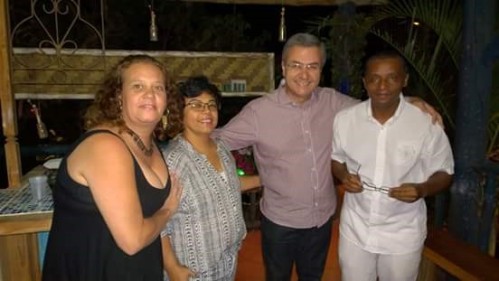 Ana, Cláudia, José Márcio e Nacip Gômez